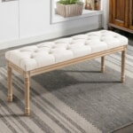 Beige and Wood
